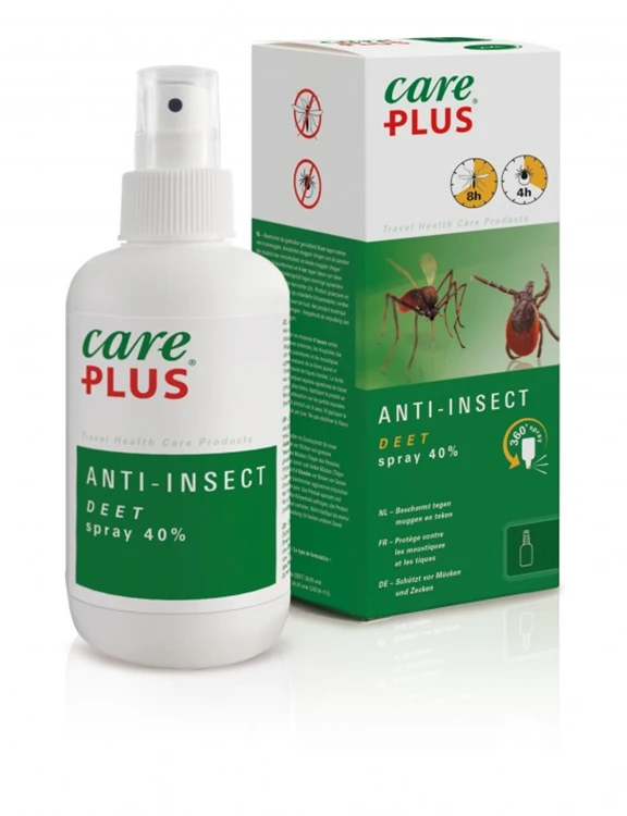 Care Plus Anti-Insect - Deet Spray 40%, 200Ml (Nl/Fr/De) - Afbeelding 3
