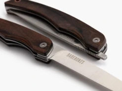 Barebones Folding Steakknife. Set Van 2 Mes