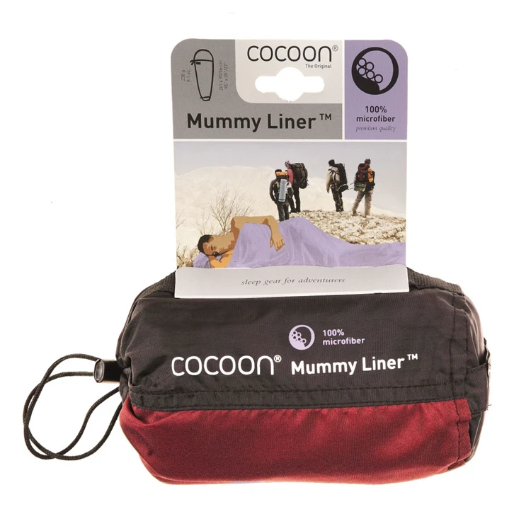 Cocoon Mummy Liner Microfiber Lakenzak