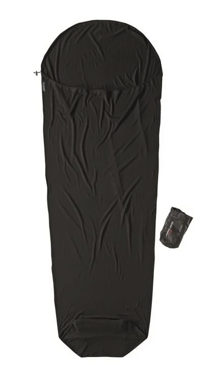 Cocoon Mummyliner, Merinowool, Black Lakenzak - Afbeelding 2