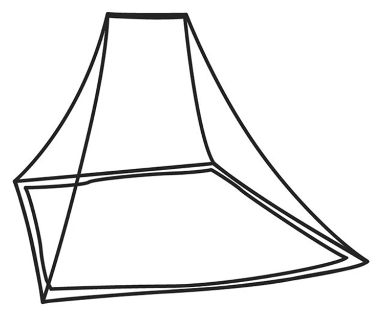 Cocoon Outdoor Musquitonet Double Klamboe - Afbeelding 4