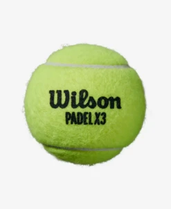 Wilson Padel X3 Speed 3 Stuks Ballen