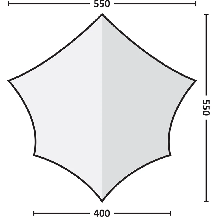 Spatz Hexawing 550 Btc Tarp - Afbeelding 2